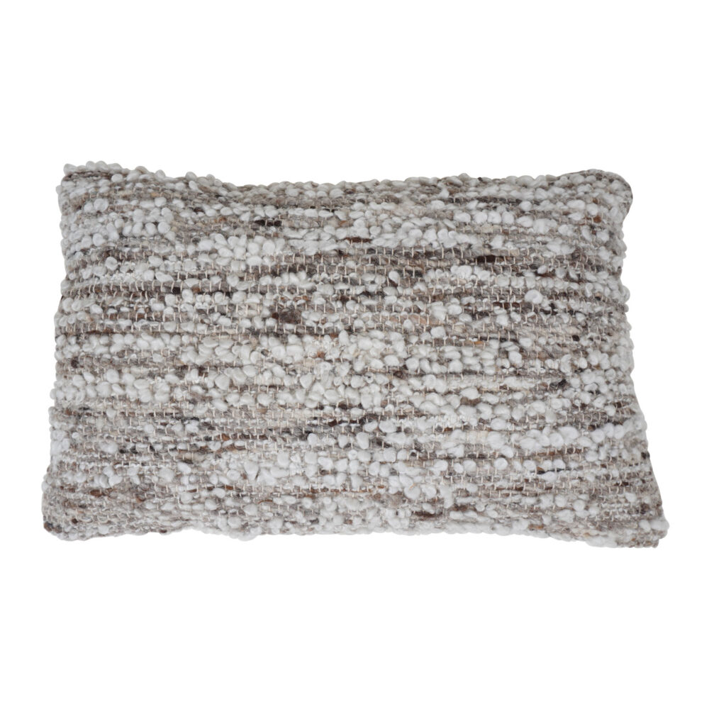 Kussen Mica Naturel/Brown 40 x 60 cm