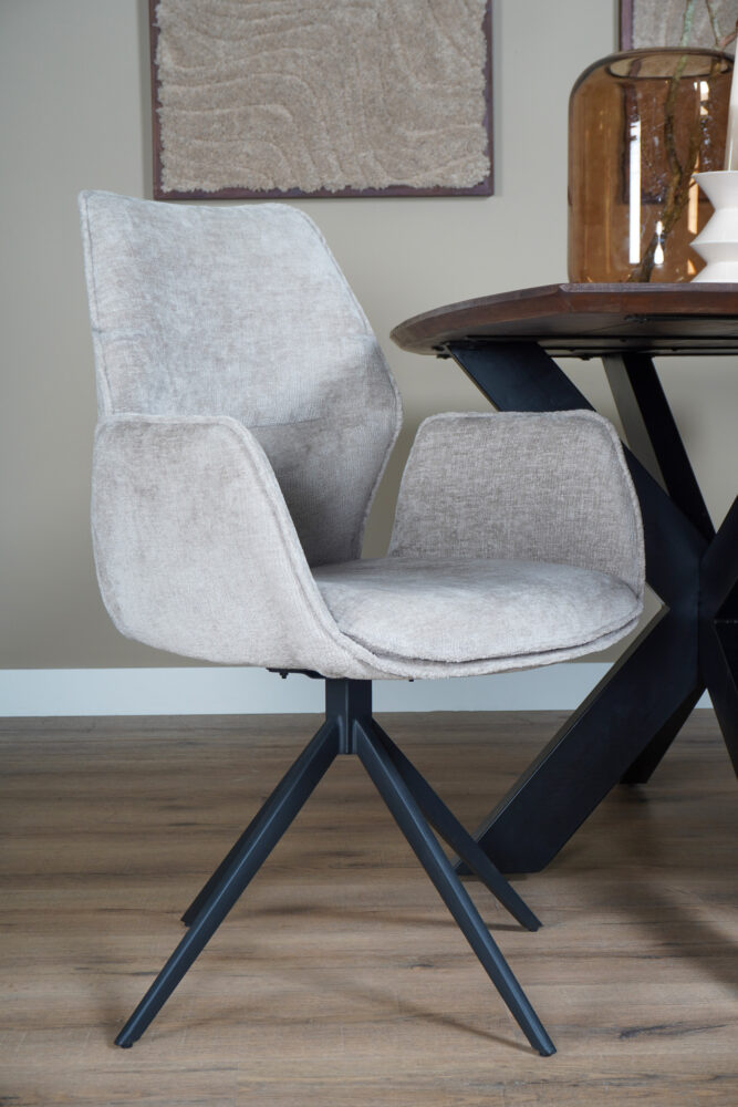Eetkamerstoel Miley - Perfect Harmony - Taupe