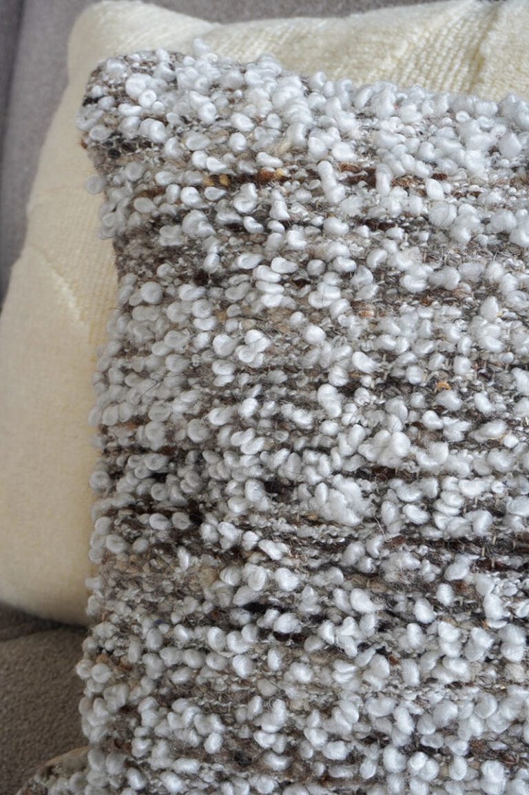 Kussen Mica Naturel/Brown 40 x 60 cm