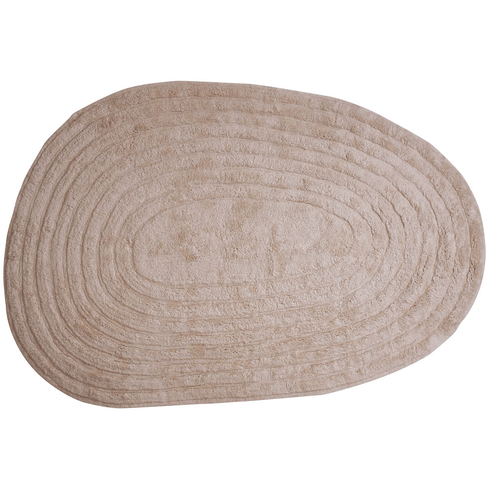 Badmat Oliver - Taupe 60 x 100 cm