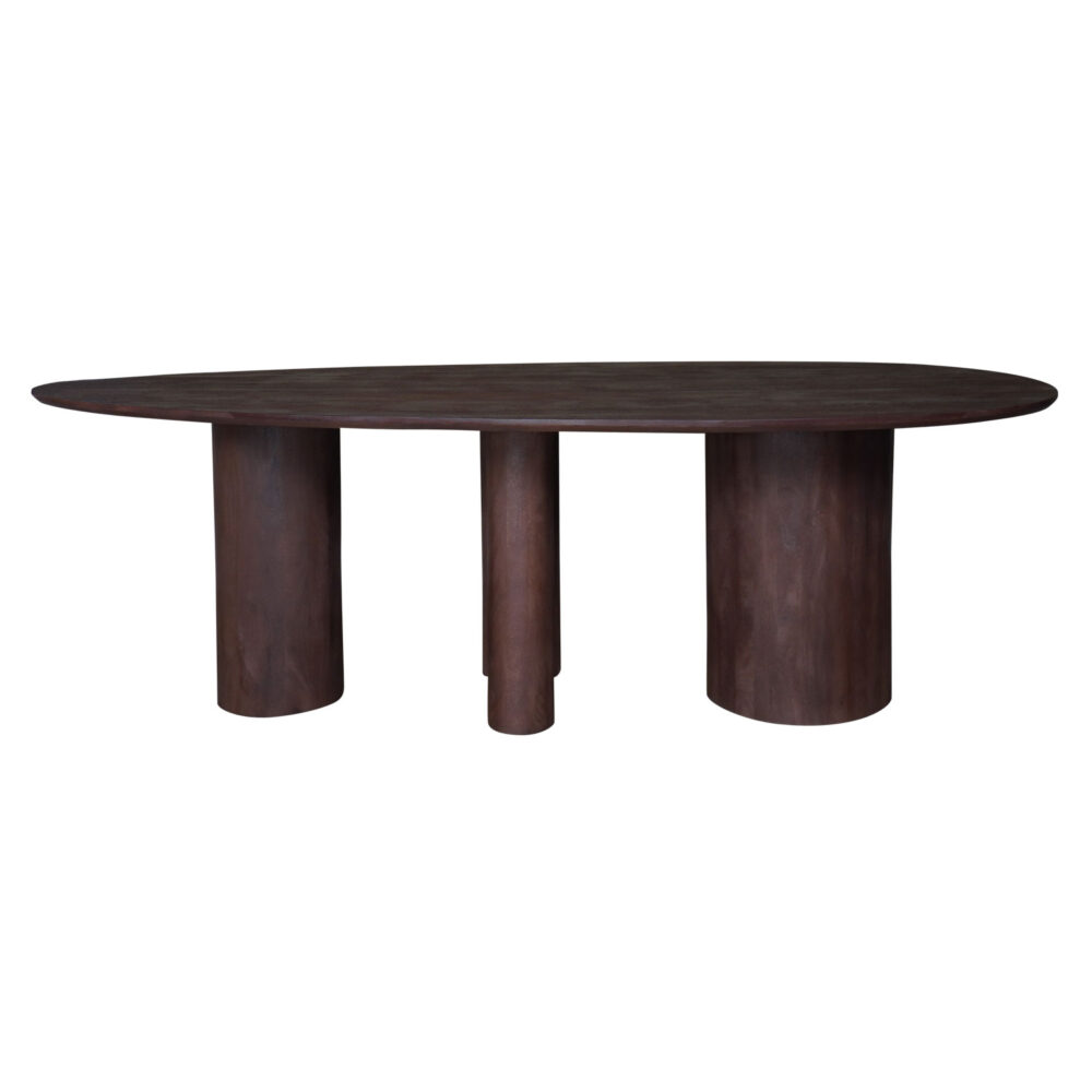 Eettafel Amir 240 x 120 cm - Espresso Mangohout