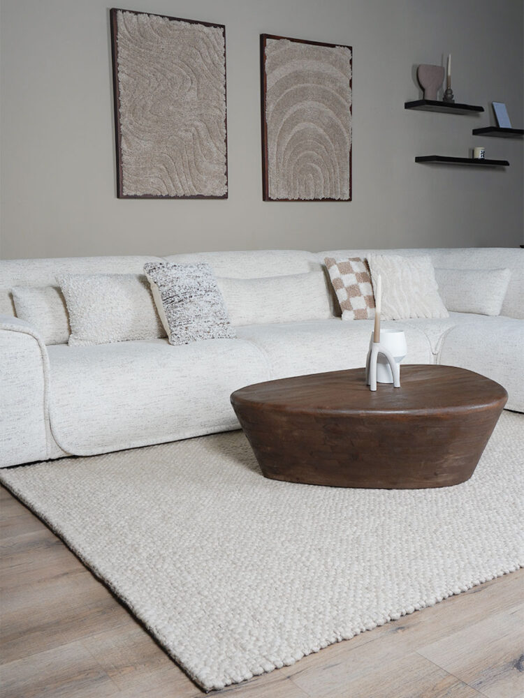 Vloerkleed Adige Sand - 300 x 400 cm