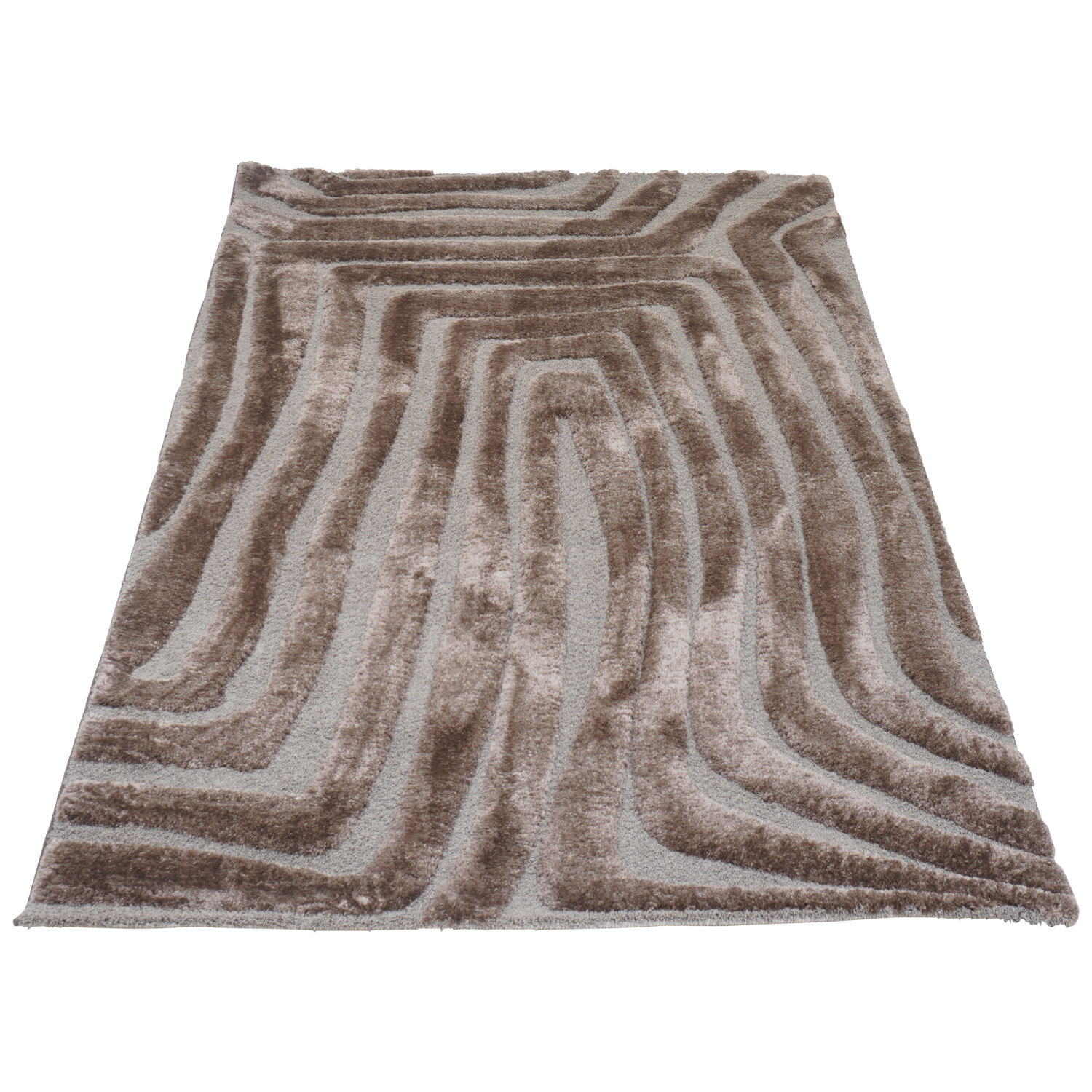 Vloerkleed Lima Bruin 240 x 340 cm