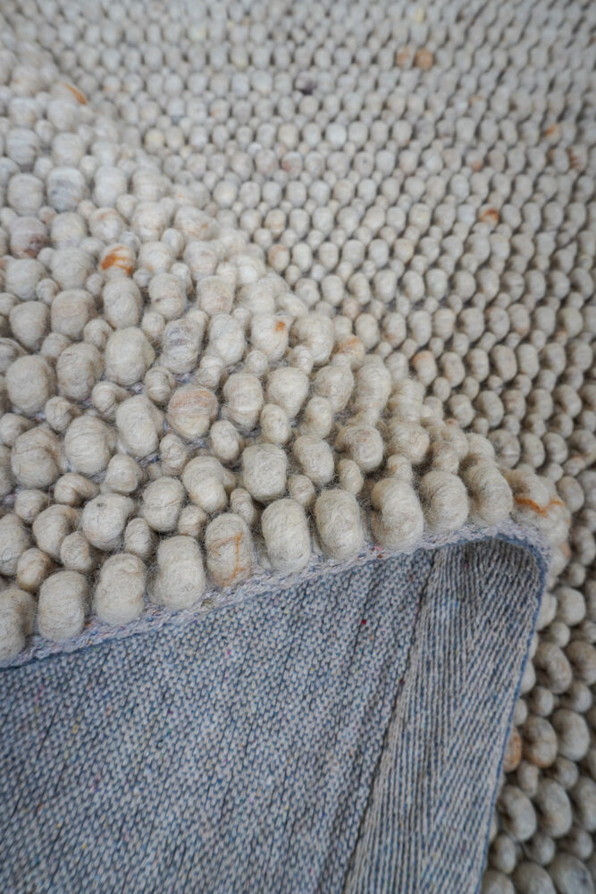Vloerkleed Nieuw Zeeland Licht Beige 240 x 340 cm