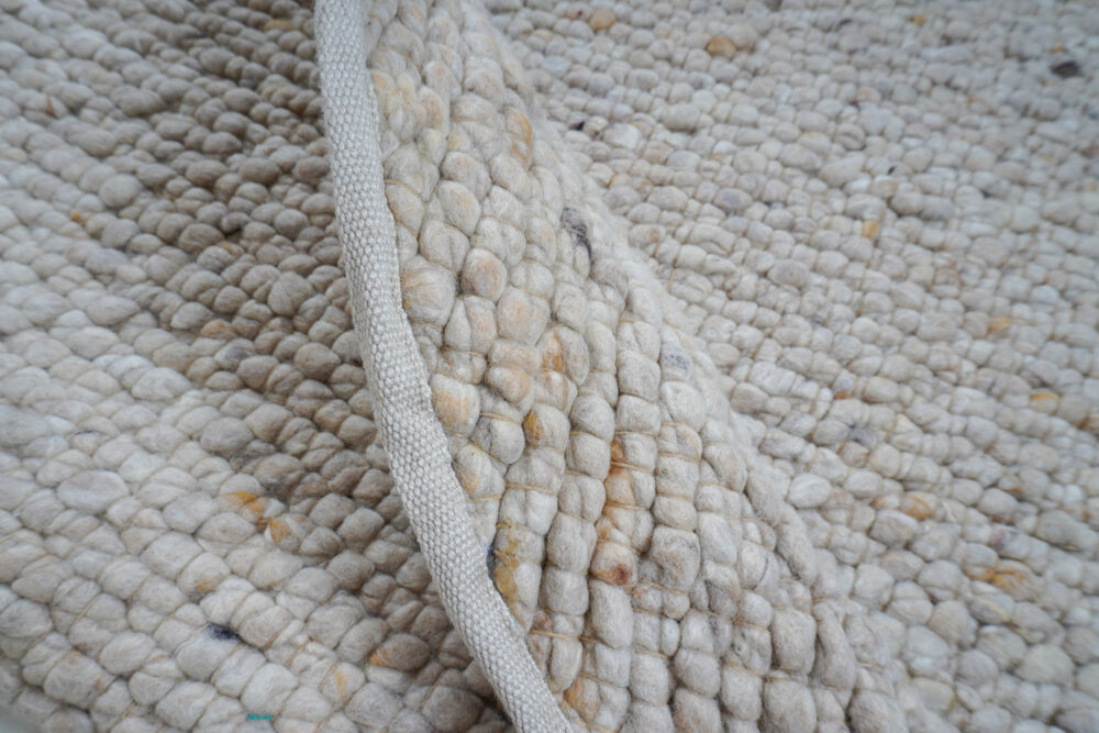 Vloerkleed Steve Beige Rond ø200 cm