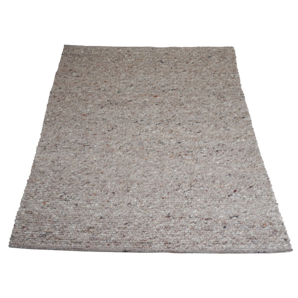 Vloerkleed Steve Donker Beige 240 x 340 cm