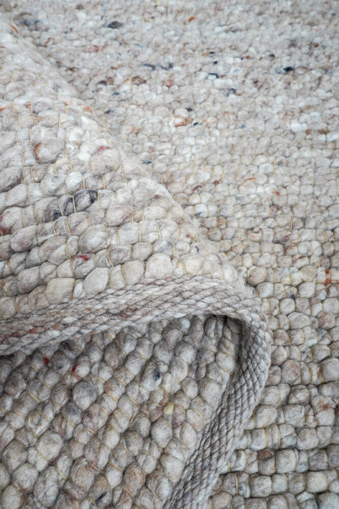 Vloerkleed Steve Donker Beige 240 x 340 cm