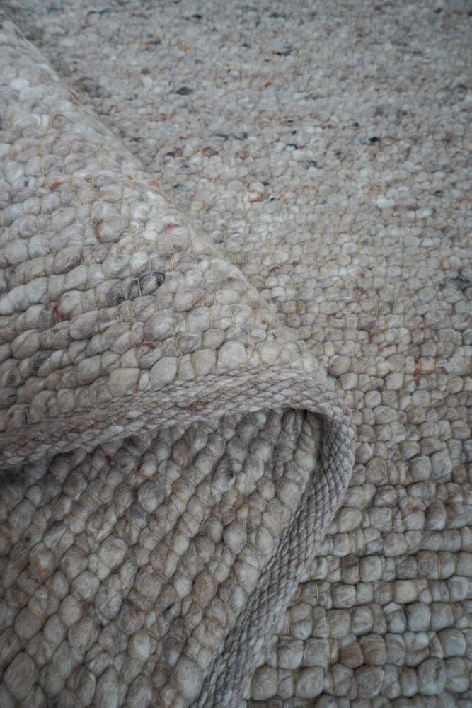 Vloerkleed Steve Donker Beige 240 x 340 cm