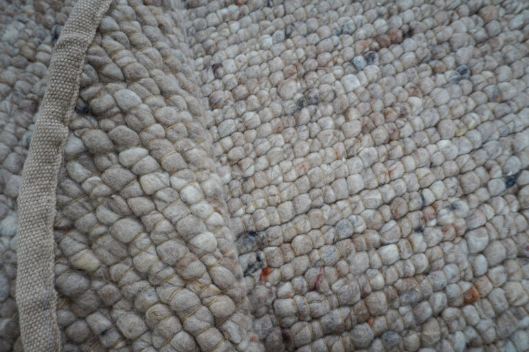 Vloerkleed Steve Donker Beige Rond ø200 cm
