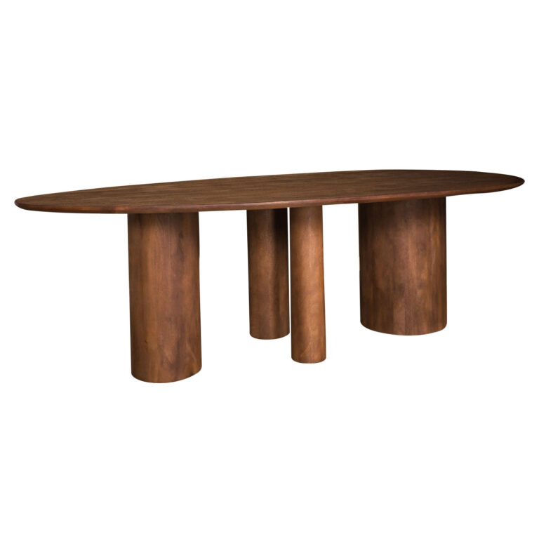 Eettafel Amir 240 x 120 cm - Mangohout