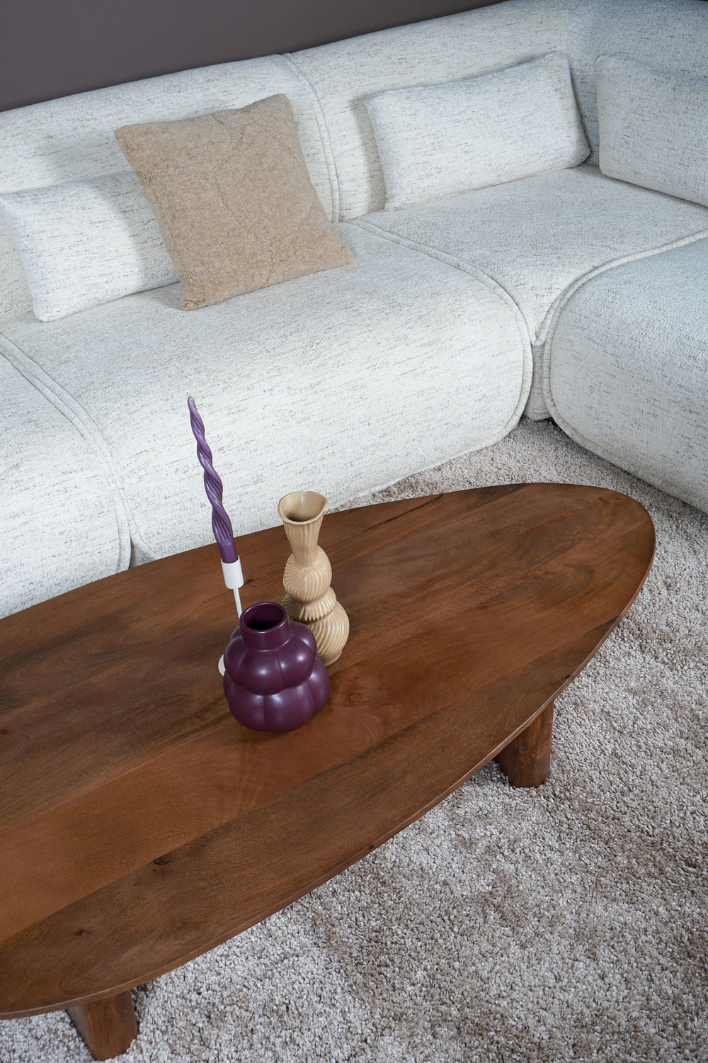 Salontafel Rudo 135 x 75 cm - Mangohout