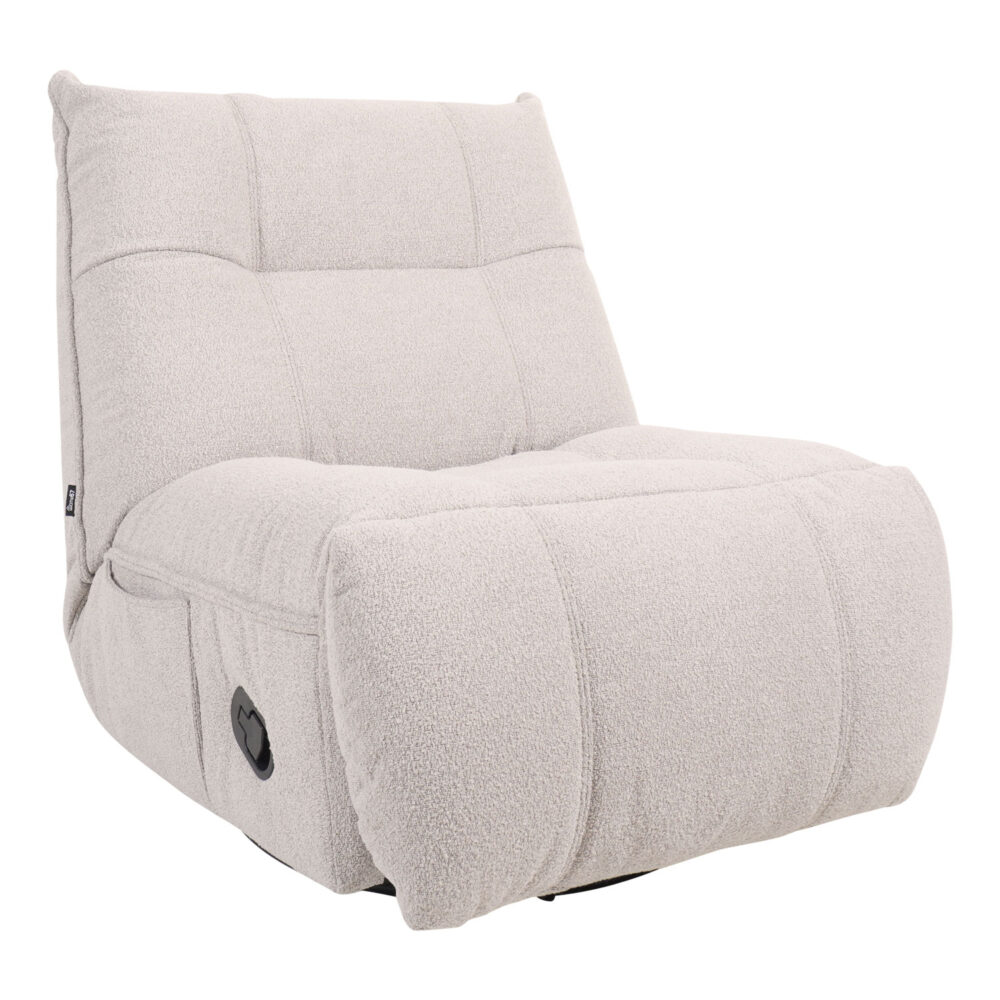 Relaxfauteuil Just Chill - Naturel Boucle