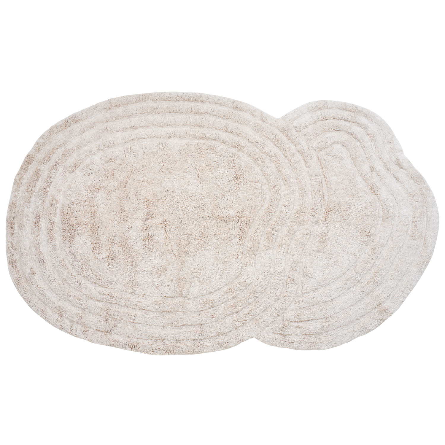 Wasbaar Vloerkleed Zayn - Beige 140 x 200 cm