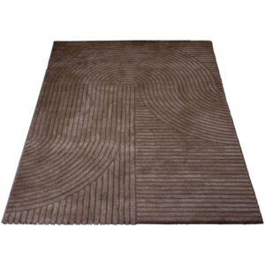 Vloerkleed Ella Brown 80 x 150 cm