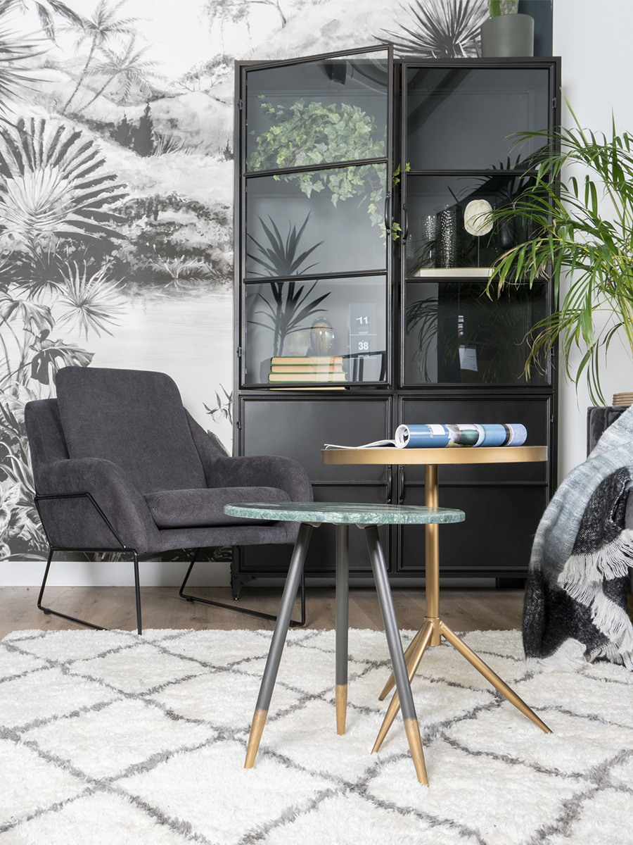 Vitrinekast Leroy - 200 x 120 cm