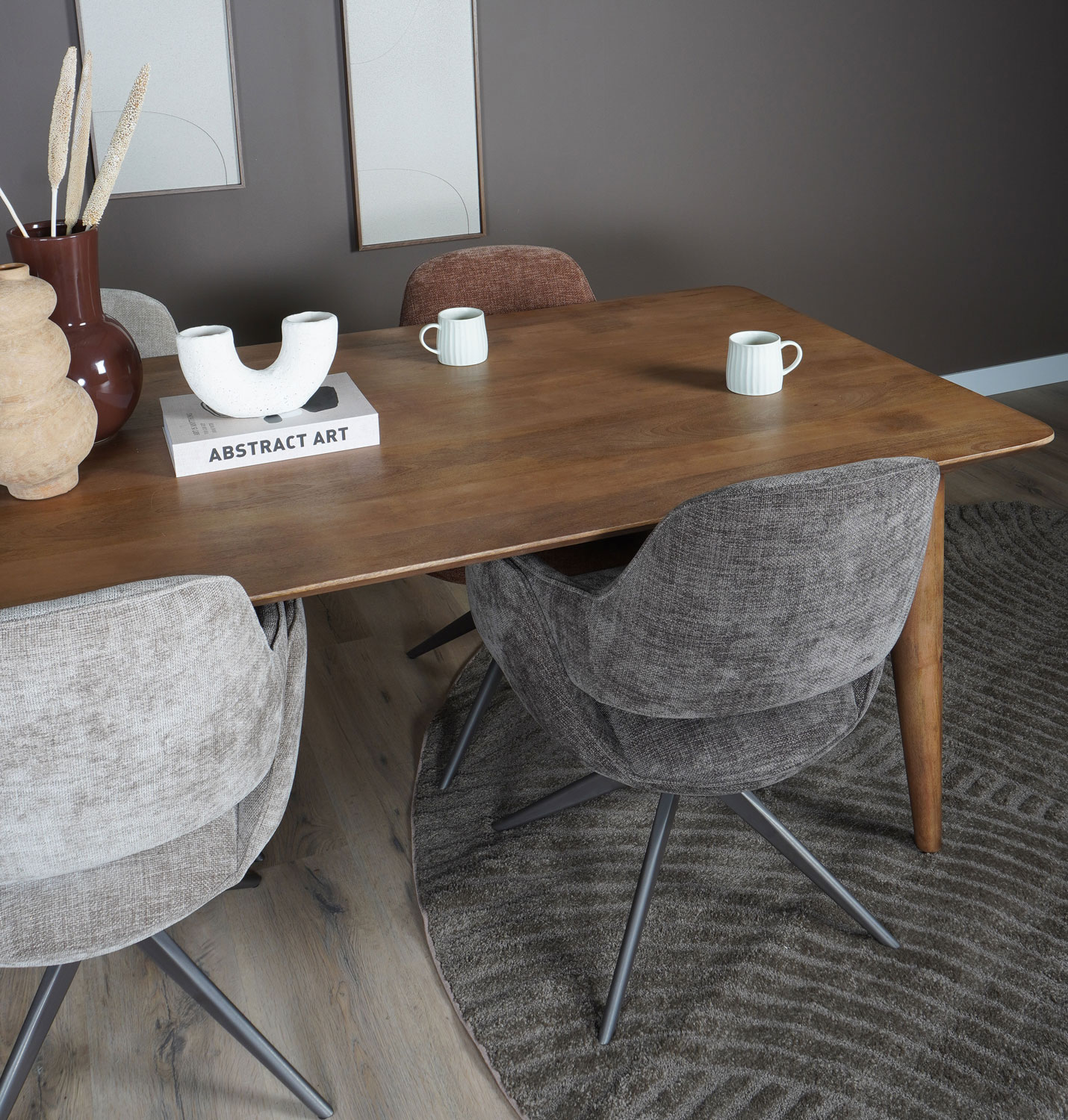 Eettafel Fred 240 x 100 cm - Mangohout