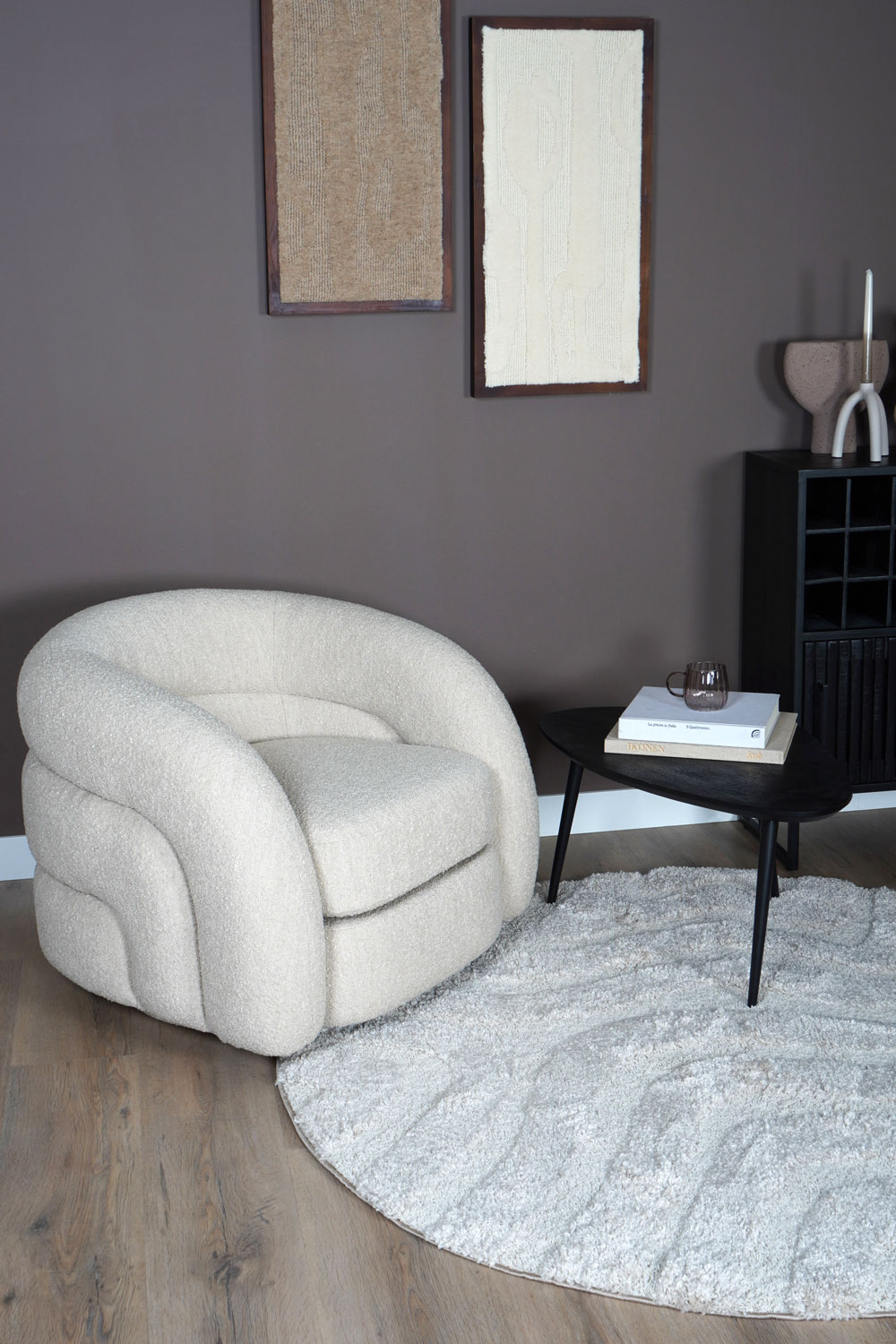 Fauteuil Momo Zand - Afbeelding 7