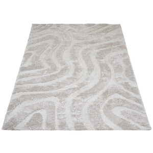 Vloerkleed Isa Beige 70 - 80 x 150 cm