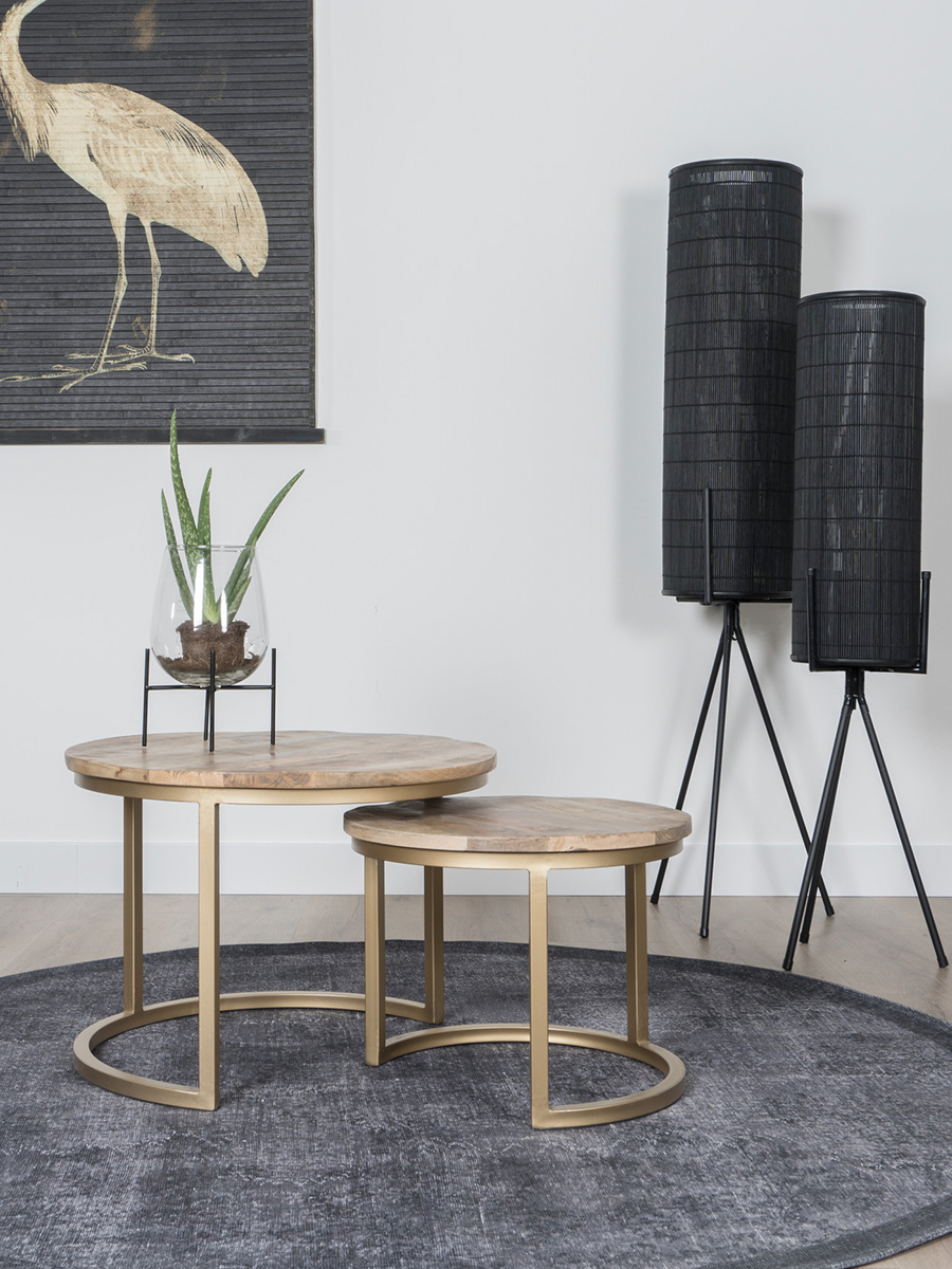 Salontafel Bart Goud - Set van 3