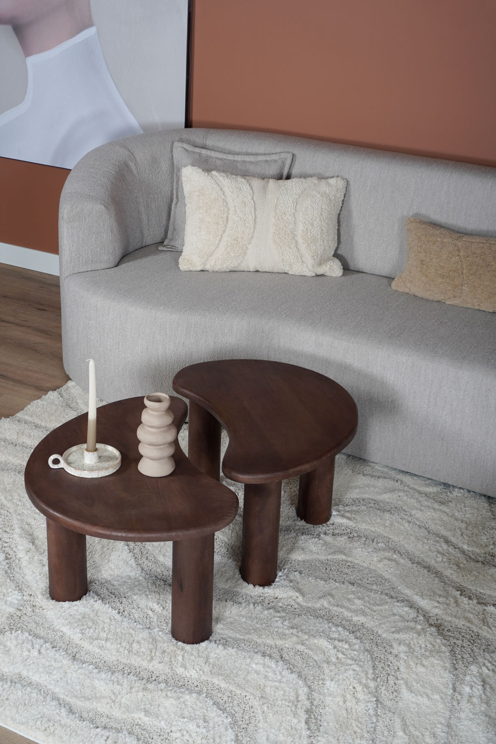 Vloerkleed Isa Cream 260 - 80 x 150 cm