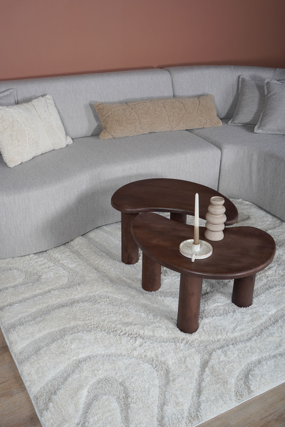 Vloerkleed Isa Cream 260 - 80 x 150 cm