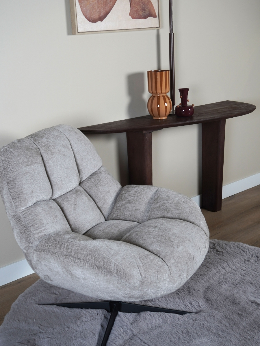 Fauteuil Charlie Taupe