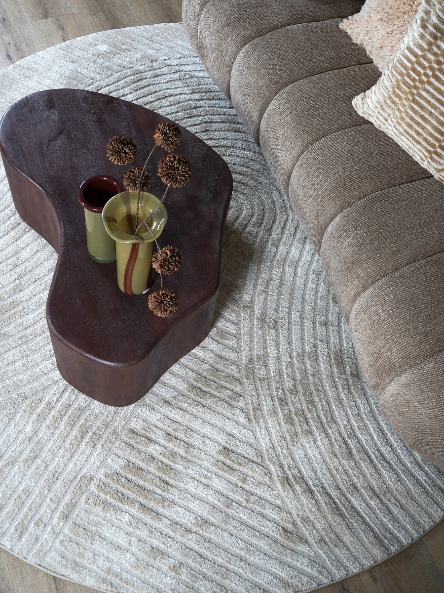 Vloerkleed Ella en salontafel Zina