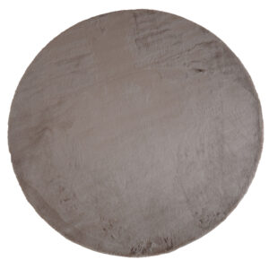 Vloerkleed Velluto Choco - Rond ø200 cm