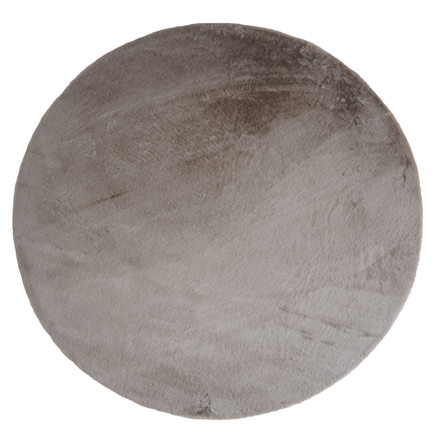 Vloerkleed Velluto Toffee - Rond ø200 cm
