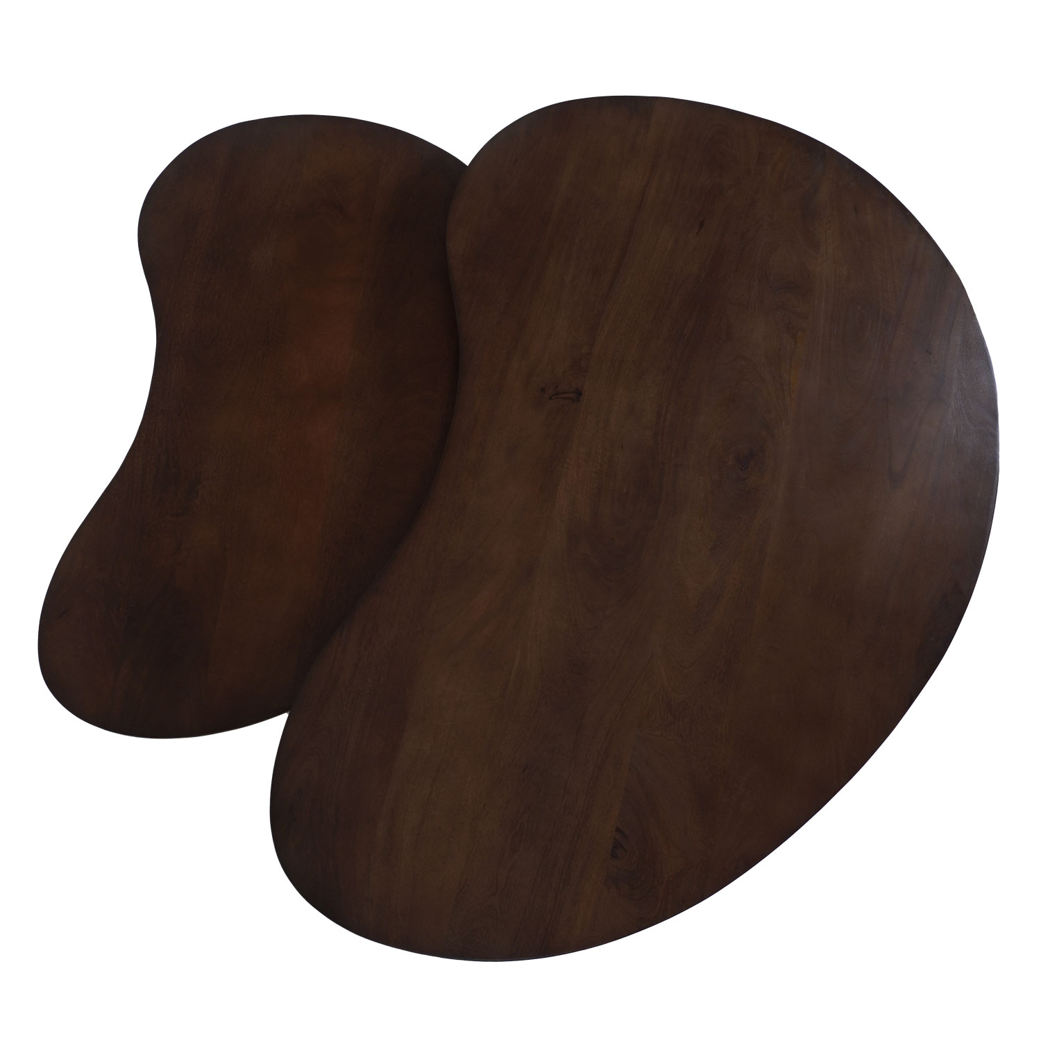 Salontafel Ludo Bruin - Organisch - Set van 2