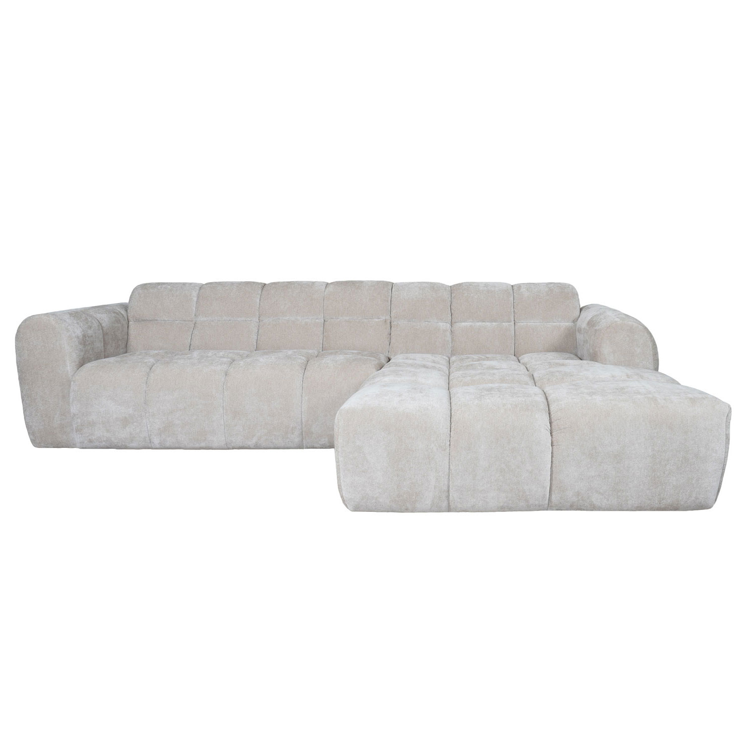 Hoekbank Emma La Vie 170 Beige - Rechts