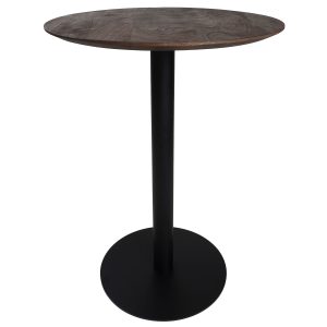 Bartafel Espresso Mangohout - Rond ø70 cm