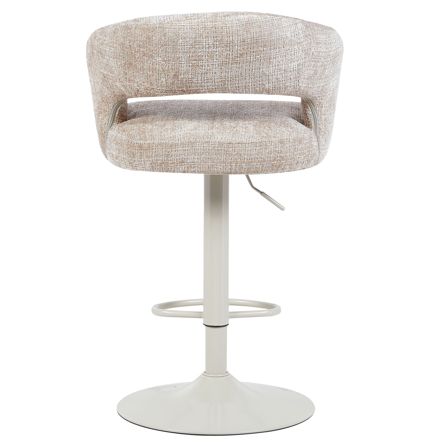 Barkruk Vince Beige - Beige onderstel