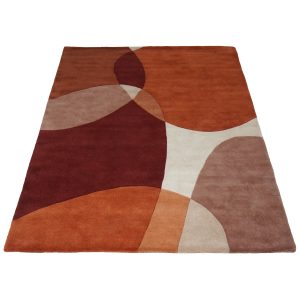 Vloerkleed Abstract Terra/Bruin - 230 x 330 cm