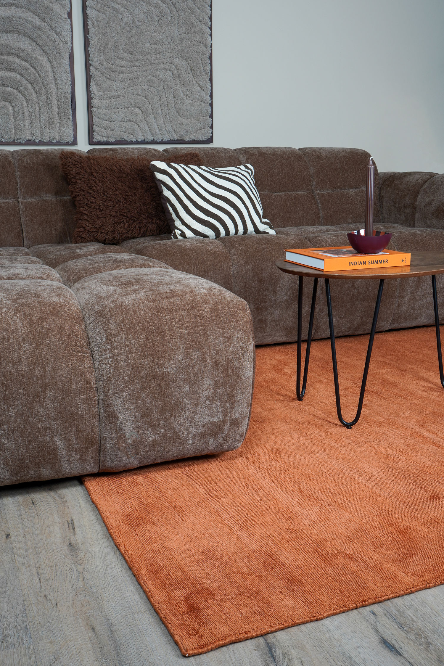 Vloerkleed Cos Oranje - 240 x 340 cm