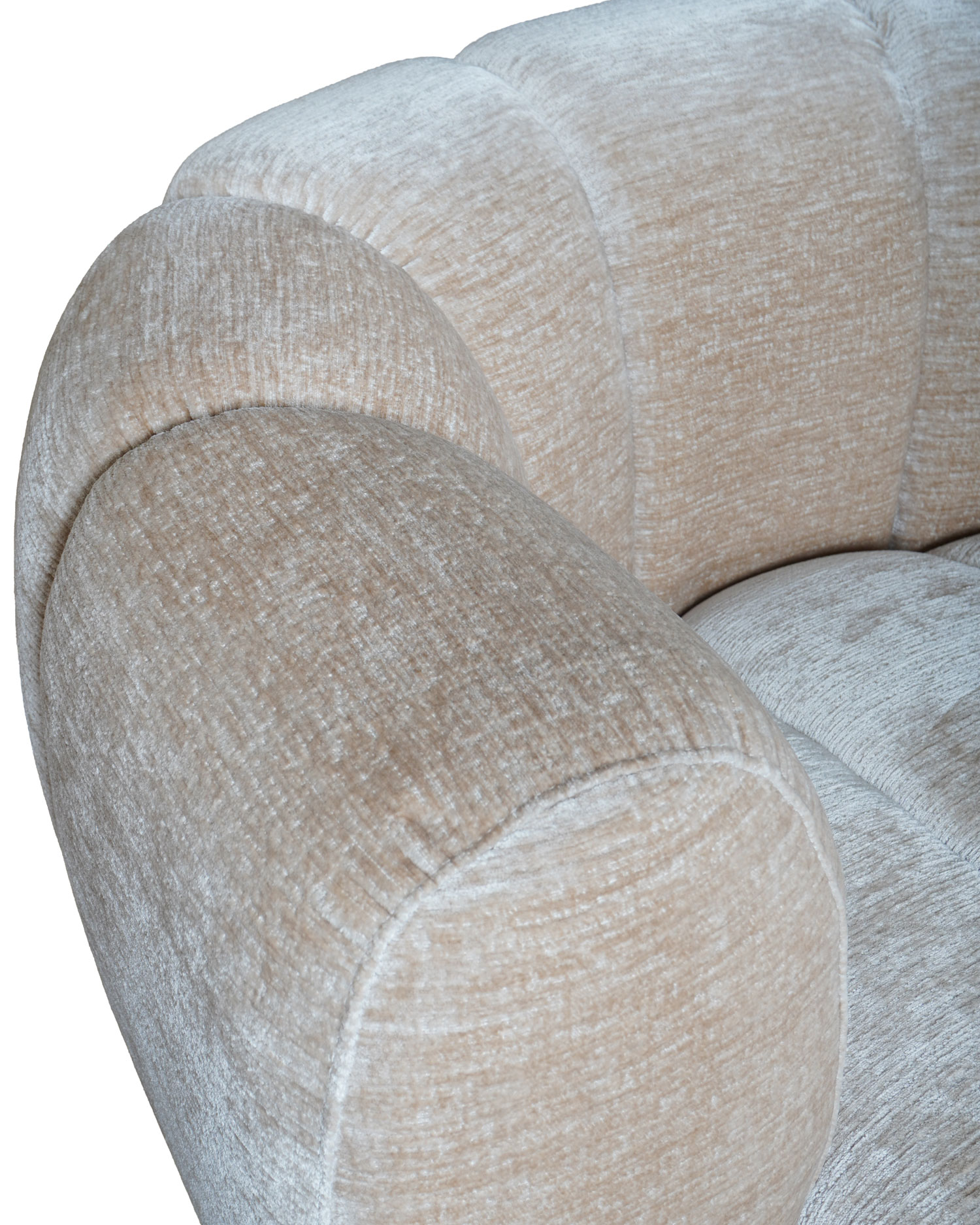 Bank Logan Beige - 2-zits