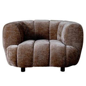 Fauteuil Logan Lichtbruin