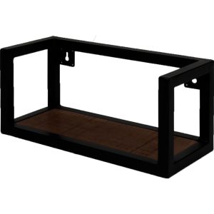 Wandplank Vintage Espresso Mangohout 37 cm