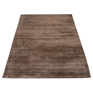 Vloerkleed Viscose Bruin - 230 x 330 cm