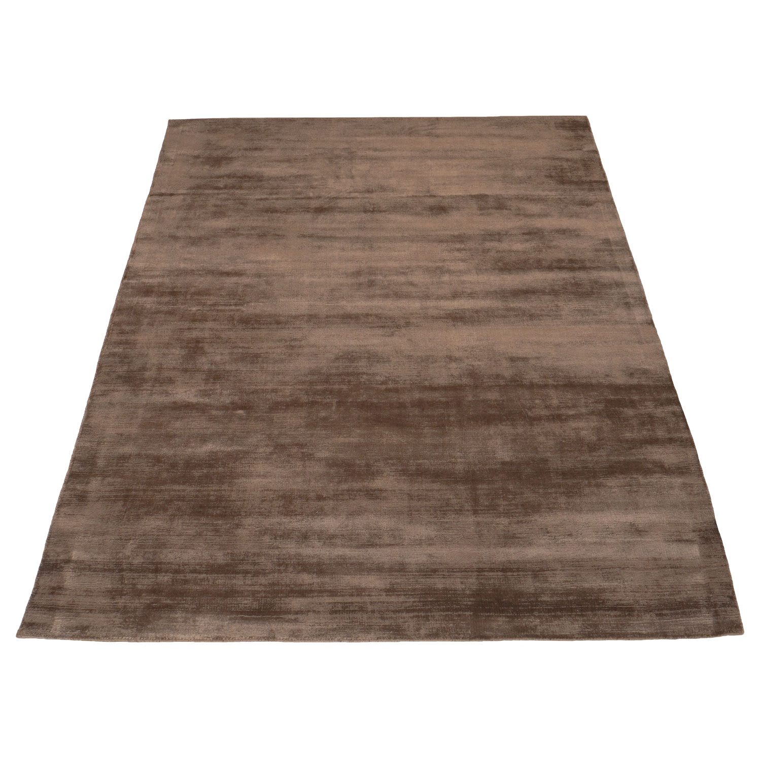 Vloerkleed Viscose Bruin - 230 x 330 cm